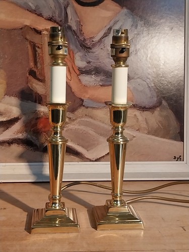 Pair laura ashley brass - pair, of