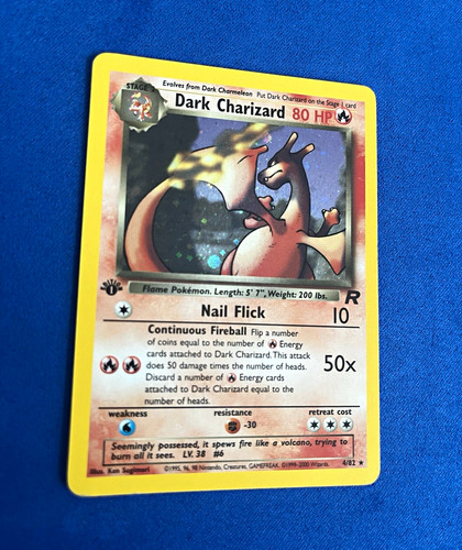 Pokémon tcg dark charizard - dark,