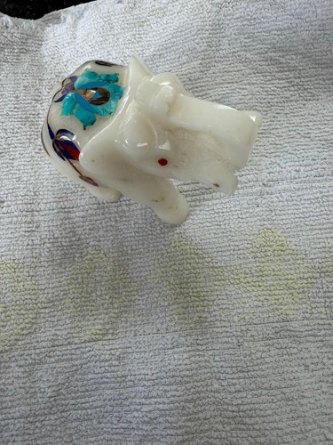 Marble elephant - marble,