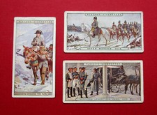PLAYER 3  RATHER RARE ANTIQUE  1916  CIGARETTE CARDS  NAPOLEON  No's  11-21 & 24