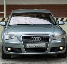 Eyebrows for AUDI A8 D3 4E Facelift 2005-2008 Headlight Eyelids Lids ABS Plastic