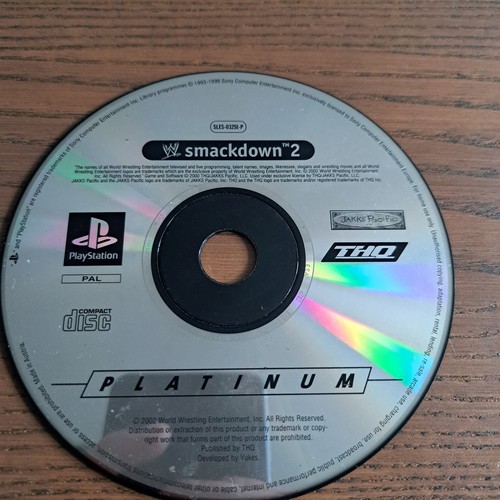 Wwf smackdown platinum - wwf,