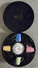 ROYAL WORCESTER 4 x Coffee Cup