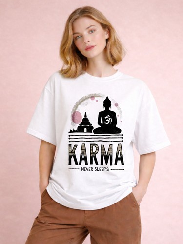 Karma never sleeps buddha - never,