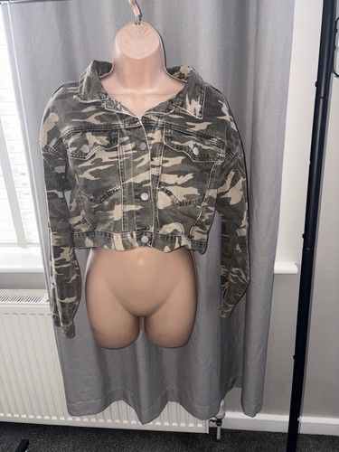 Ladies cropped khaki denim - cropped,