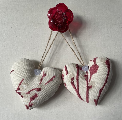 Pair heart door - pair, in
