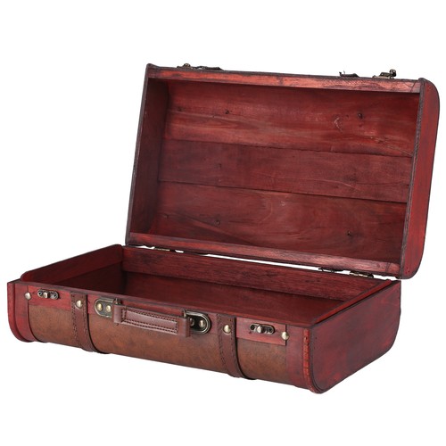 Antique suitcase portable - a,