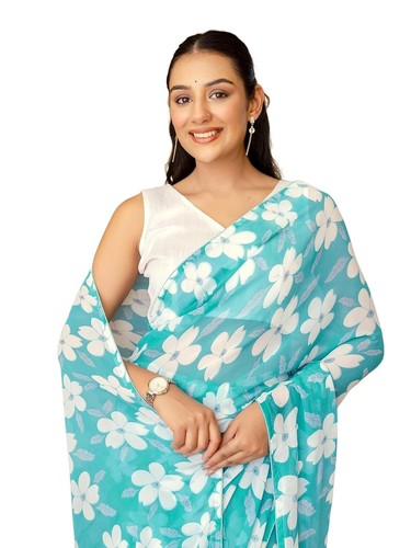 Women georgette floral - georgette,