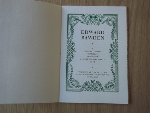 Edward bawden fine - edward, bawden.