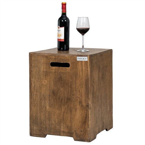 Outdoor hideaway table - 16",