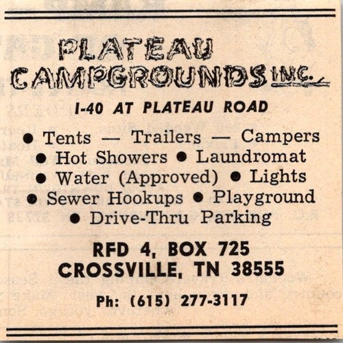 Plateau campground inc tents - campground,