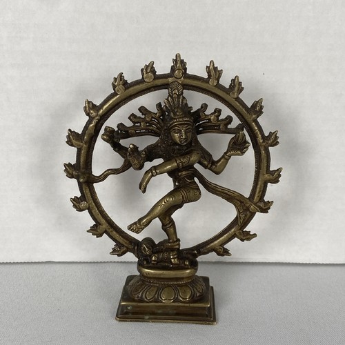 Antique dancing shiva - , 6.25”
