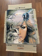 Completed French tapestry