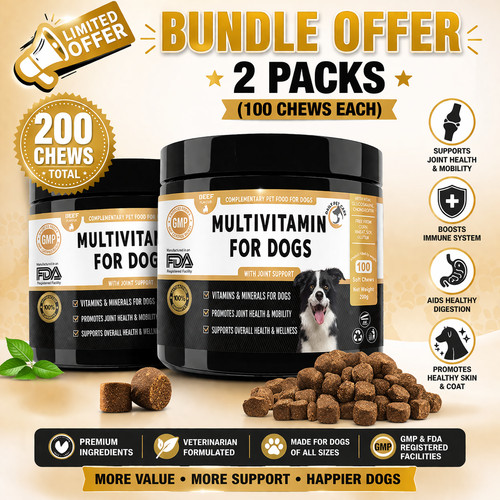 Dog multi vitamins chew - dog,