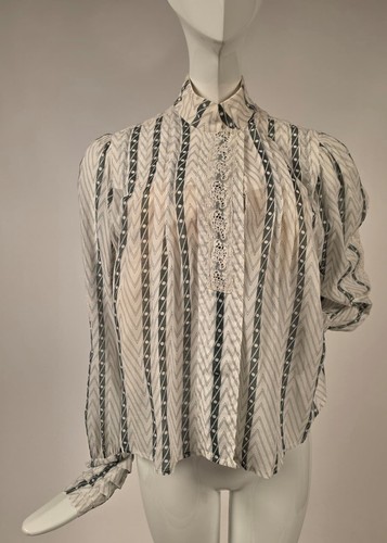 Edwardian stripe zig zag - edwardian, +