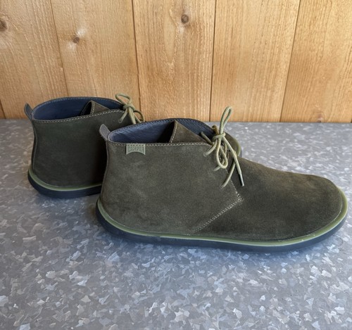 Camper wagon men - camper, green