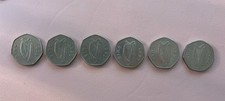 Irish 50p Coin Set 1978–2000