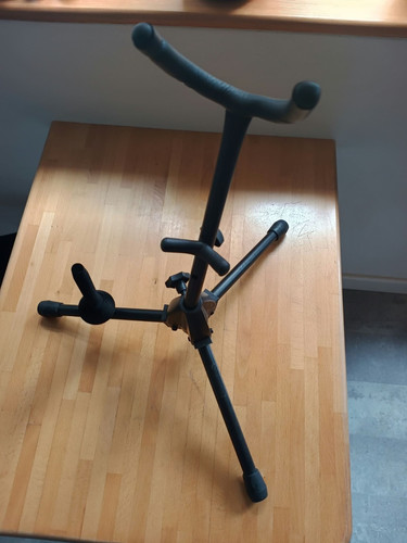 Saxophone stand with - saxophone,