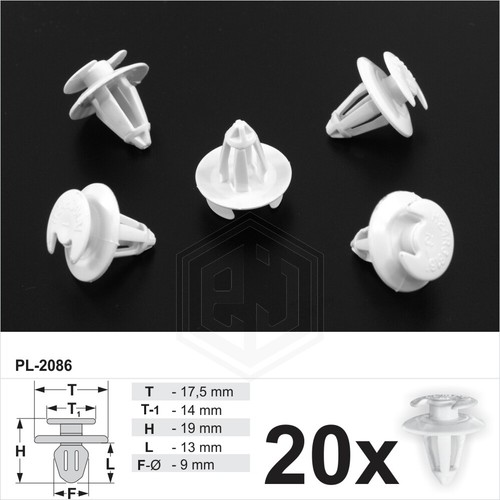 20x door card - card, clips