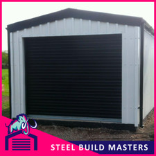 STEEL GARAGE - 3m W x 6m L x