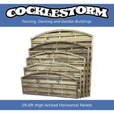 2ft-6ft High x 6ft Wide Arched