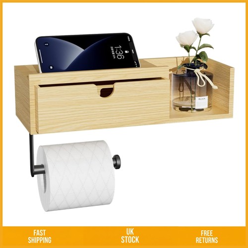 Elegant wooden toilet roll - wooden,