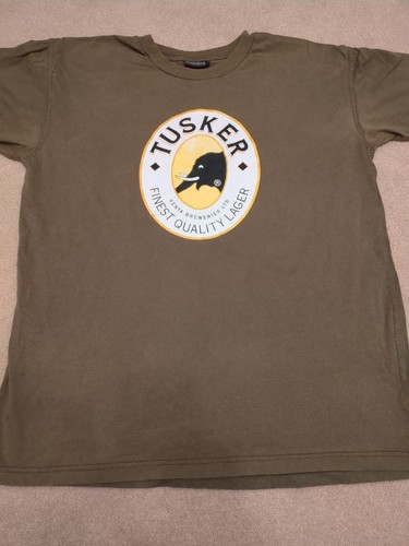 Vintage tusker beer shirt - tusker, t