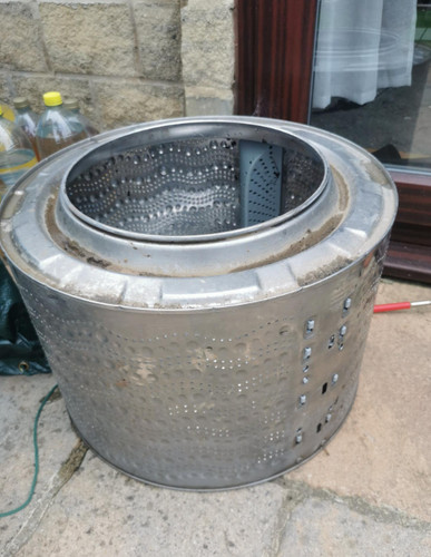 Washing machine drum - , fire