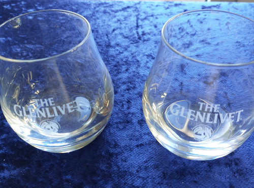 The glenlivet whisky glasses - glasses,