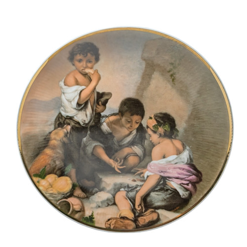 Decorative vintage plate - decorative,