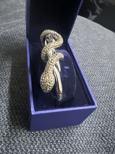 Genuine swarovski snake bangle - swarovski,