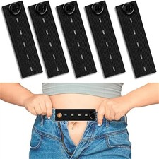 10pcs Waist Band Extender Button Trouser Suit Jeans Expander Maternity Skirt uk