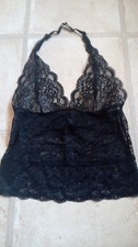 Ann Summers Black Sheer Lace