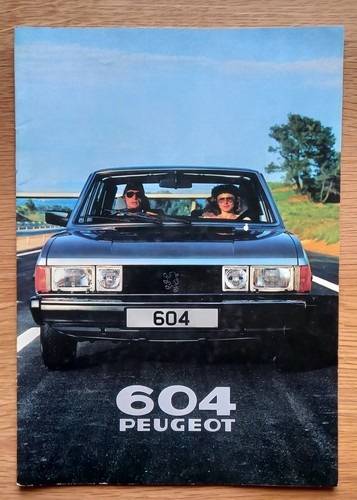 Peugeot 604 brochure - 604,