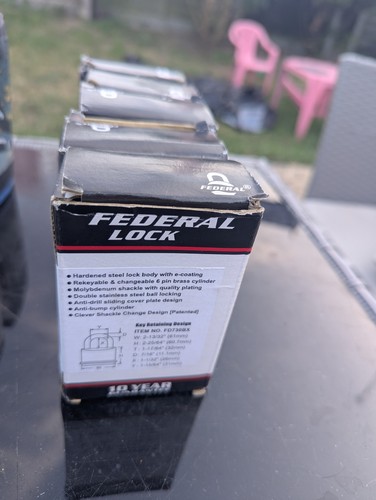 Federal heavy duty padlock - federal,