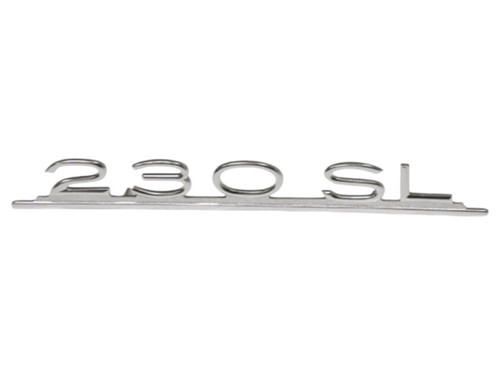 230sl rear lettering emblem - 230sl,