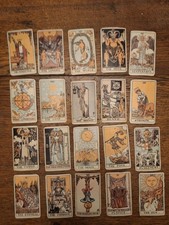 20 Vintage Style Tarot Cards