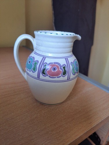 Honiton pottery jug - honiton,