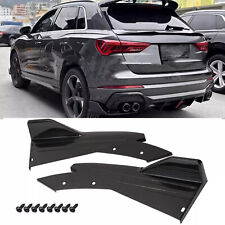 Rear Bumper Lip Diffuser Splitter Spoiler Glossy For Mercedes-Benz W204 C-Class