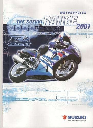 Suzuki range 2001 brochure - uk,