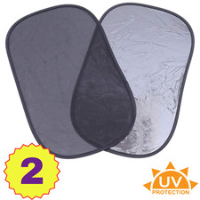 2 x Car Sun Shade Foldable