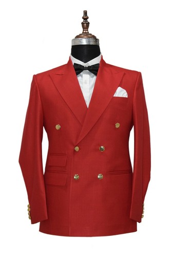 Men red pants suits - red, designer