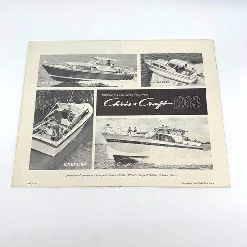 Vtg chris craft boat - chris,