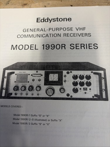 Eddystone 1990r radio receiver - eddystone,