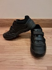Rhino Warrior School Shoes Black, Size 5.5, EU 39