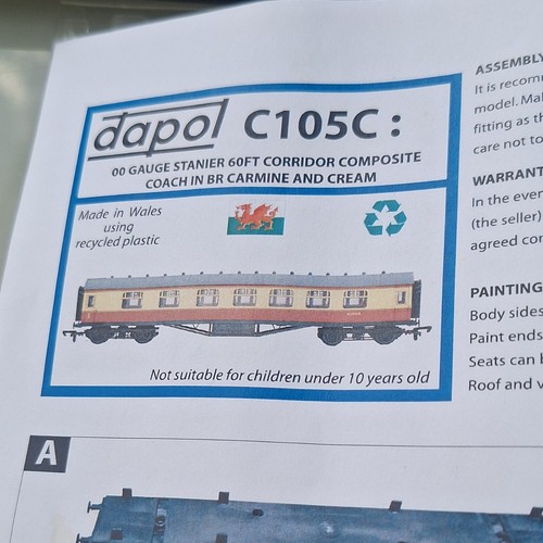 Dapol c105c stanier - oo, 60ft