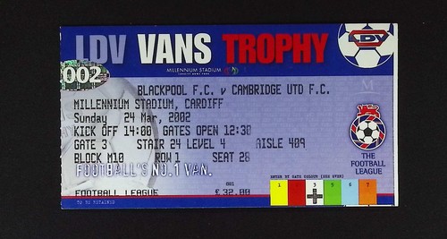 Blackpool cambridge united - v,