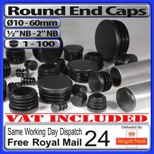 Round Plastic Tube End Caps