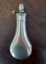 Antique Sykes Powder Flask