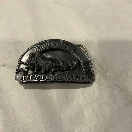 Vintage budweiser belt buckle - vintage,